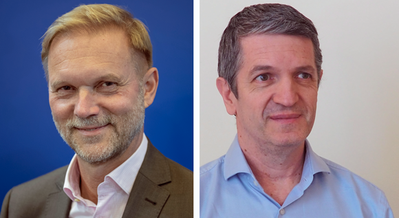 Ralf Carlström (left) has been elected EPMA President, and Pierre Blanchard (right) EPMA Treasurer (Courtesy EPMA)