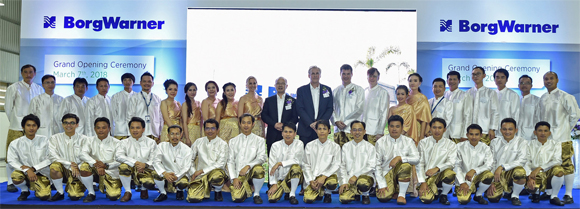 BorgWarner inaugurates new turbocharger production facility in Thailand