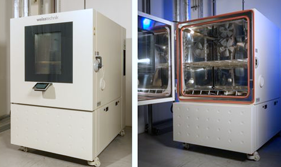 TWI will use the Weiss Technik climatic chamber to assess the influence of storage conditions, such as the effect of humidity and temperature, on AM metal powders (Courtesy TWI)