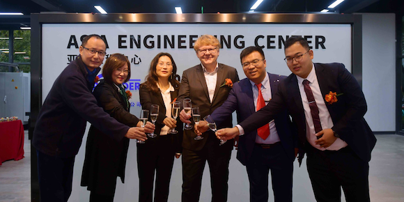 Osterwalder celebrates the opening of its Asia Engineering Center (Courtesy Osterwalder)