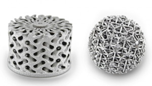 Fig. 1 Examples of 6000 series aluminium parts additively manufactured using Binder Jetting (Courtesy Ricoh)