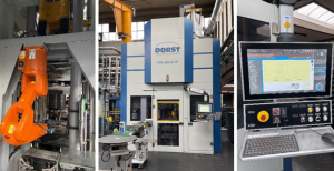 Carbosint has added a new TPA300/4HP hydraulic powder press from Dorst Technologies (Courtesy Carbosint)