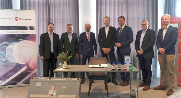 A Memorandum of Understanding was signed in Hanover to establish a recycling centre for lithium-ion batteries in the Harz region of Northern Germany (Courtesy HC Starck)