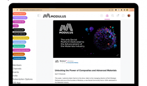 Modulus is a professional community platform for the materials Industry (Courtesy Modulus)