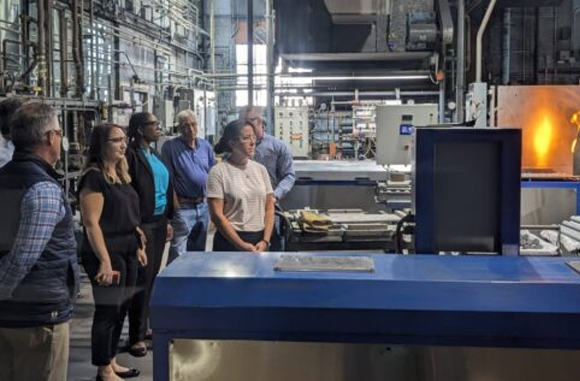Elmet recently welcomed the US Assistant Secretary of Defense for Industrial Base Policy and her delegation to its facility (Courtesy Elmet Technologies)