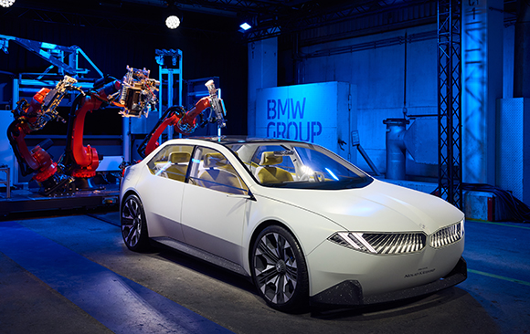 BMW showcased its Neue Klasse EV concept at the IAA car show in September 2023 (Courtesy BMW)