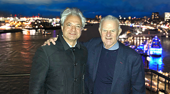 Henning Fehrmann, CEO and chairman of Fehrmann (left) and Jay Armstrong, president of TriAlCo, have signed a Know-how and License Agreement between the two companies (Courtesy Fehrmann)